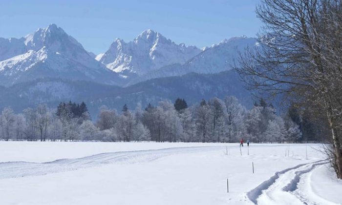 Schneelandschaft in Füssen